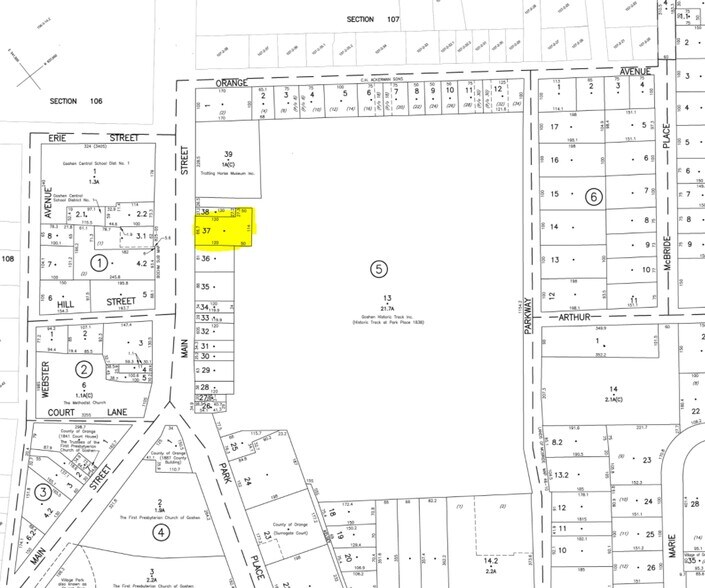 218 Main St, Goshen, NY à louer - Plan cadastral - Image 2 de 52