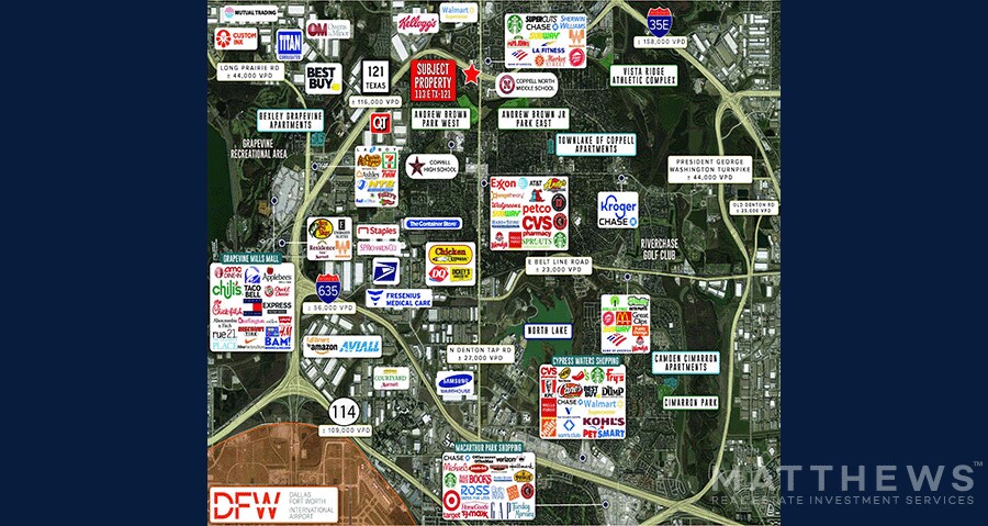 113 E State Highway 121, Coppell, TX à louer - Photo du bâtiment - Image 3 de 4