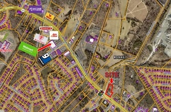 1008 Garrisonville Rd, Stafford, VA - Aerial map view