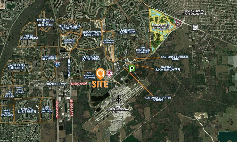 11261 DANIELS Pky, Fort Myers, FL à louer - Aérien - Image 1 de 3