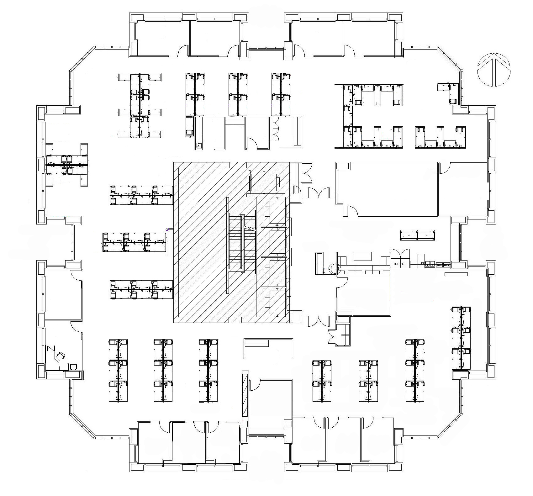 1111 W Georgia St, Vancouver, BC à louer Plan d  tage- Image 1 de 1