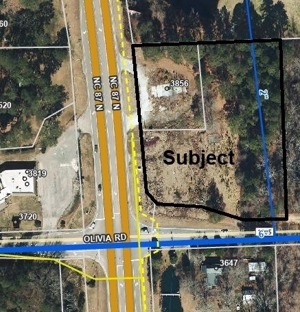 3816 N NC 87 Hwy, Olivia, NC à vendre Photo du bâtiment- Image 1 de 2