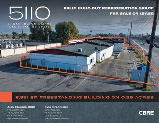 Plus de détails pour 5110 E Washington Ave, Las Vegas, NV - Industriel à louer