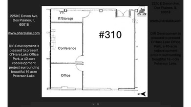 2250 E Devon Ave, Des Plaines, IL for lease Site Plan- Image 2 of 6