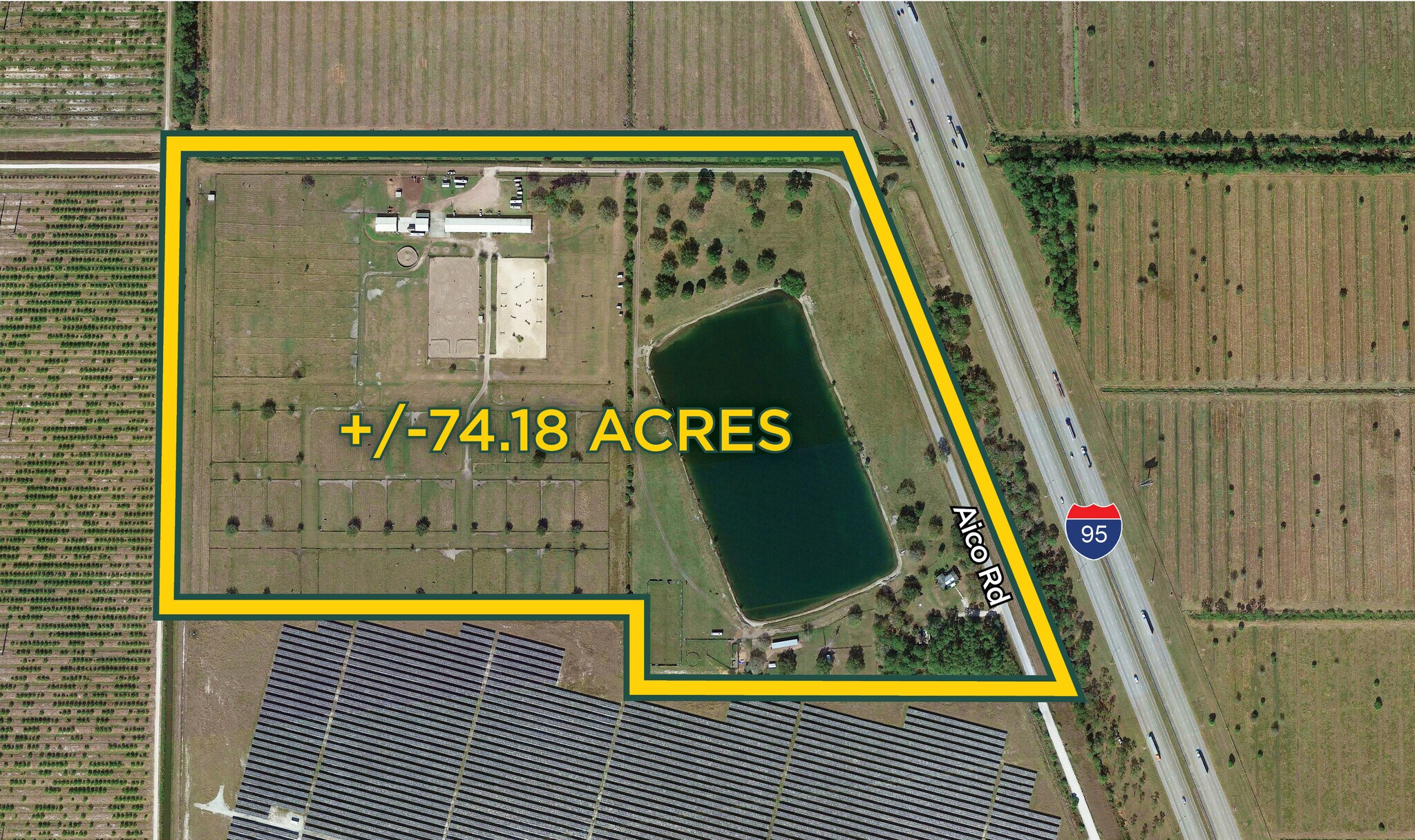 12425 Indrio Rd, Fort Pierce, FL à vendre Aérien- Image 1 de 1