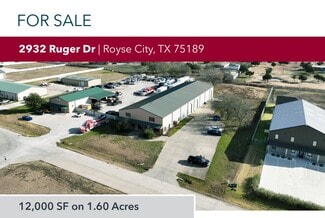 Plus de détails pour 2932 Ruger Dr, Royse City, TX - Industriel à vendre