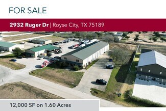 Plus de détails pour 2932 Ruger Dr, Royse City, TX - Industriel à vendre