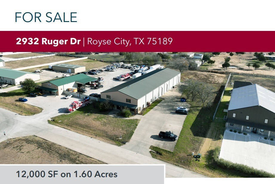 2932 Ruger Dr, Royse City, TX à vendre Photo du bâtiment- Image 1 de 4