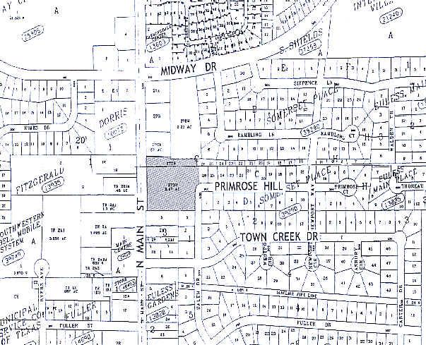 416 N Main St, Euless, TX à louer - Plan cadastral - Image 3 de 5