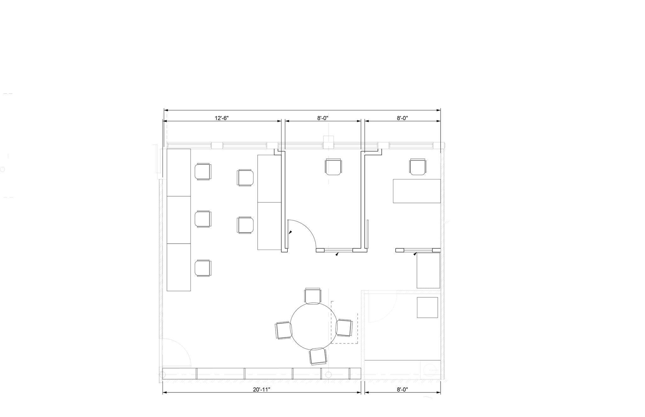 6515 W Sunset Blvd, Hollywood, CA for lease Floor Plan- Image 1 of 8