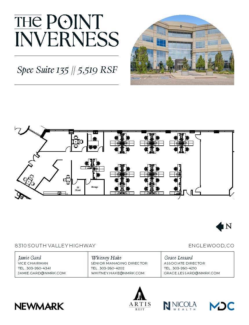 8310 S Valley Hwy, Englewood, CO for lease Floor Plan- Image 1 of 4