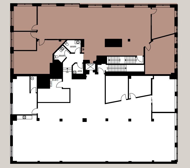 50 Rue Queen, Montréal, QC for lease Floor Plan- Image 1 of 1