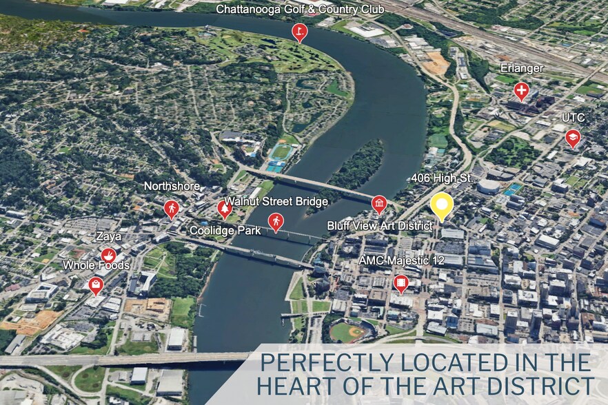 406 High St, Chattanooga, TN à vendre - Photo du bâtiment - Image 3 de 34