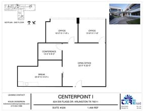 624 Six Flags Dr, Arlington, TX for lease Floor Plan- Image 1 of 1