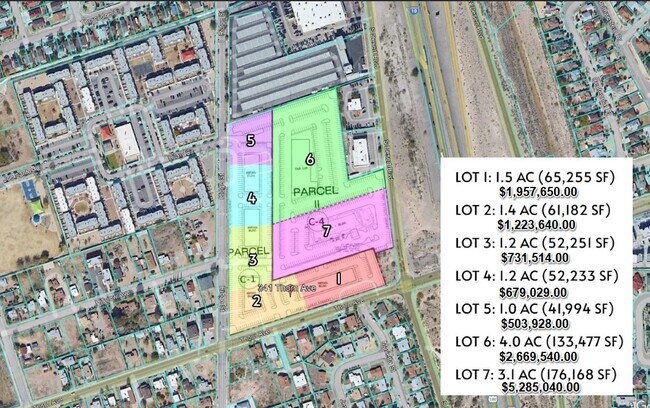 Plus de détails pour 341 Thorn Drive, El Paso, TX - Terrain à vendre
