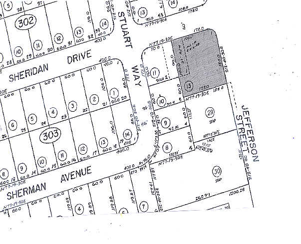 3199 Jefferson St, Napa, CA à vendre - Plan cadastral - Image 3 de 9
