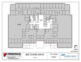 800 Tower Dr, Troy, MI for lease Floor Plan- Image 1 of 1