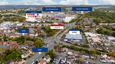 Merry Hl, Brierley Hill, WMD - AERIAL  map view - Image1