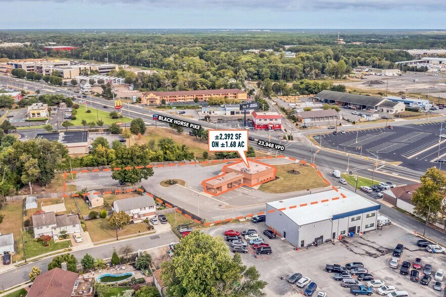 935 Black Horse Pike, Pleasantville, NJ à vendre - Aérien - Image 1 de 6