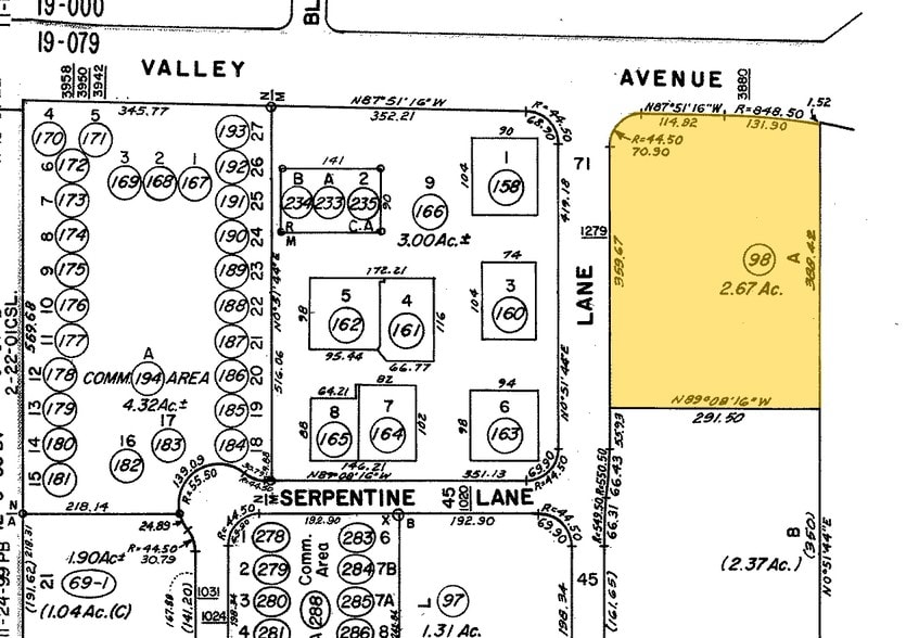 1279 Quarry Ln, Pleasanton, CA for lease - Plat Map - Image 3 of 14