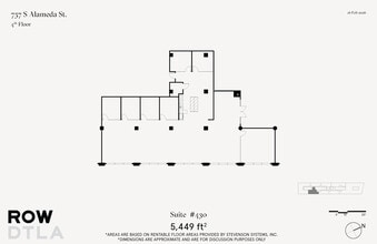 777 S Alameda St, Los Angeles, CA for lease Floor Plan- Image 2 of 2