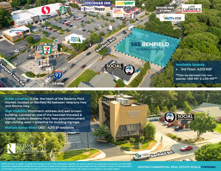565 Benfield Rd, Severna Park, MD à louer - Photo du bâtiment - Image 2 de 11