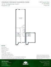 187 W Orangethorpe Ave, Placentia, CA for lease Floor Plan- Image 1 of 1