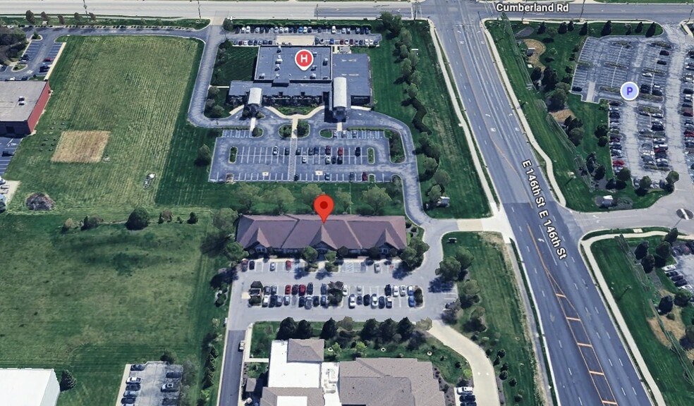 9660 E 146th St, Noblesville, IN for lease - Aerial - Image 3 of 3