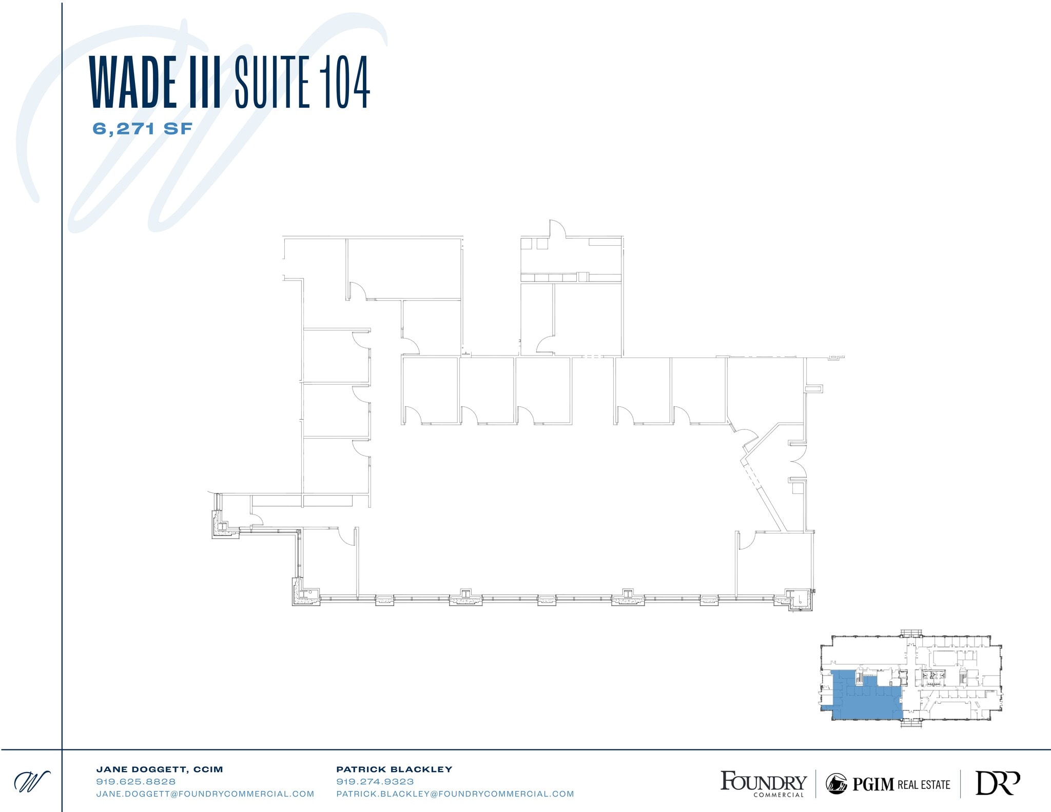 5440 Wade Park Blvd, Raleigh, NC for lease Site Plan- Image 1 of 2