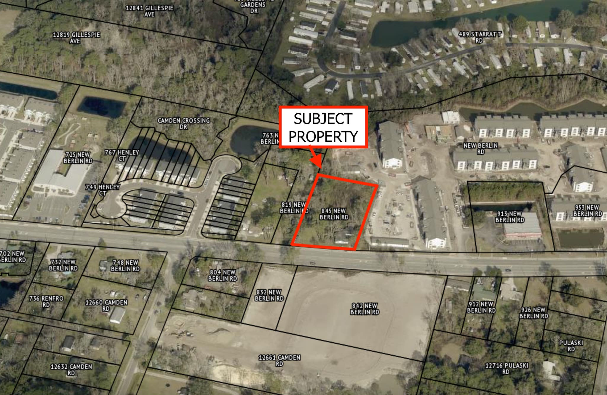 845 New Berlin Rd, Jacksonville, FL for sale Aerial- Image 1 of 2