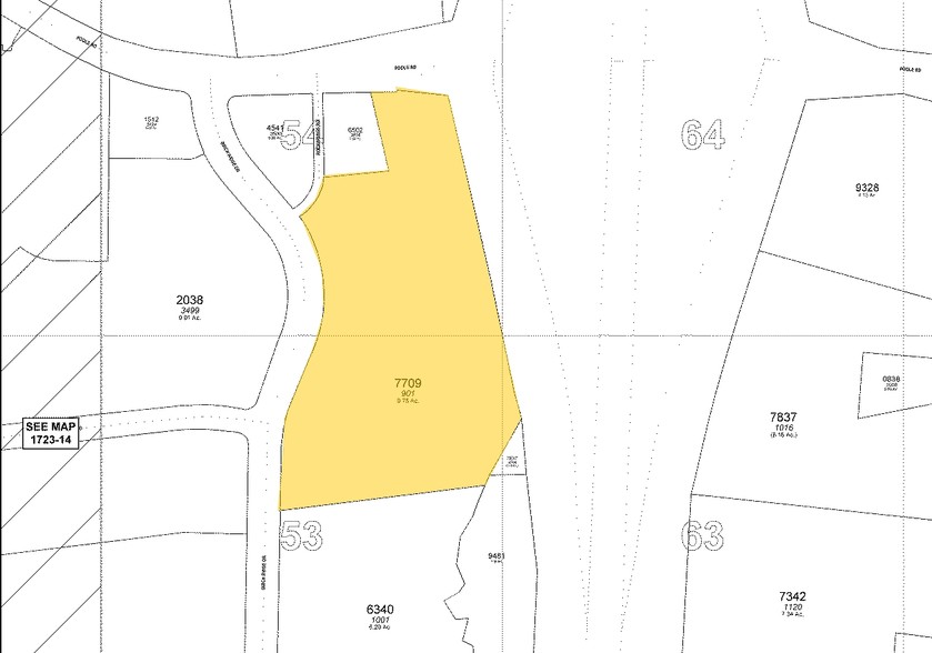 901 Birch Ridge Dr, Raleigh, NC à vendre - Plan cadastral - Image 2 de 2