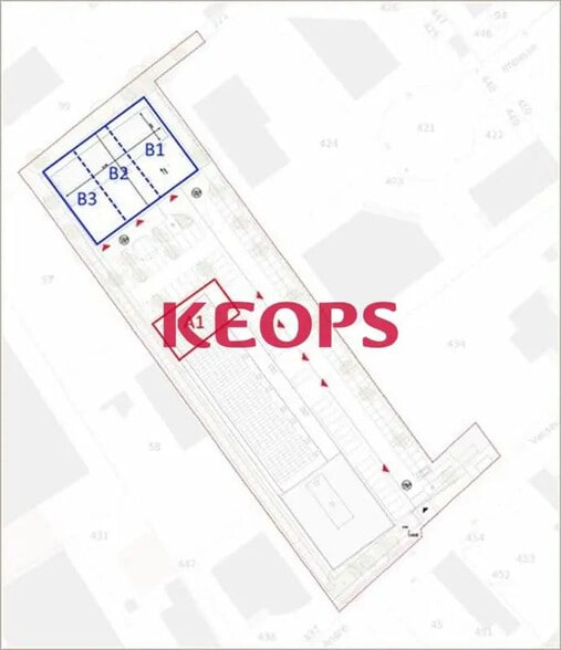 55 Rue André Vasseur, Toulouse for lease - Site Plan - Image 3 of 5