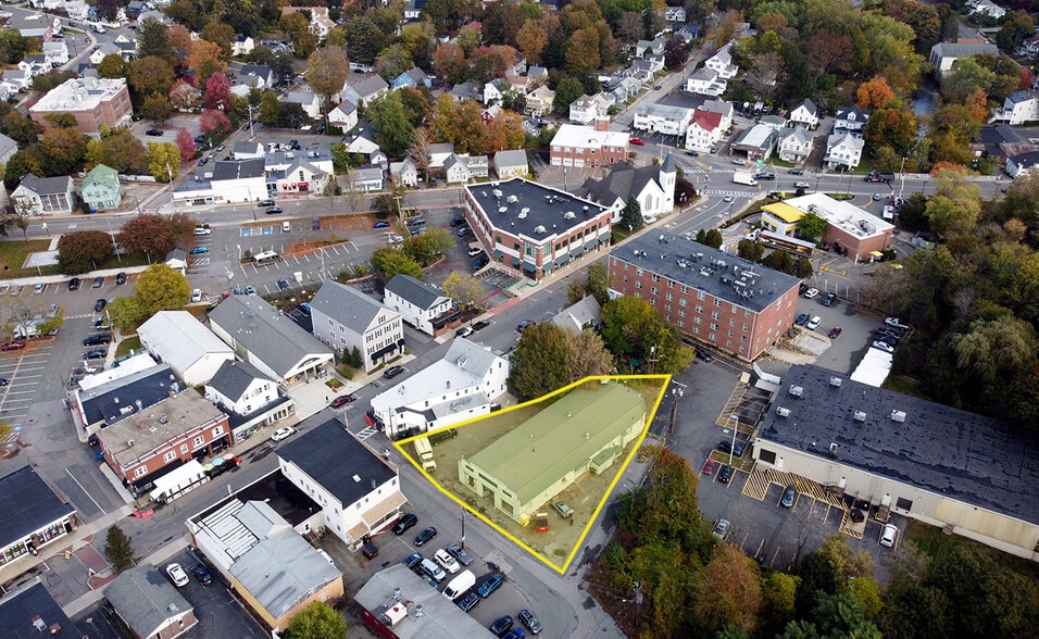 49 River St, Maynard, MA for sale - Aerial - Image 2 of 9