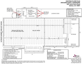 1067 N Davis Rd, Salinas, CA for lease Floor Plan- Image 2 of 30