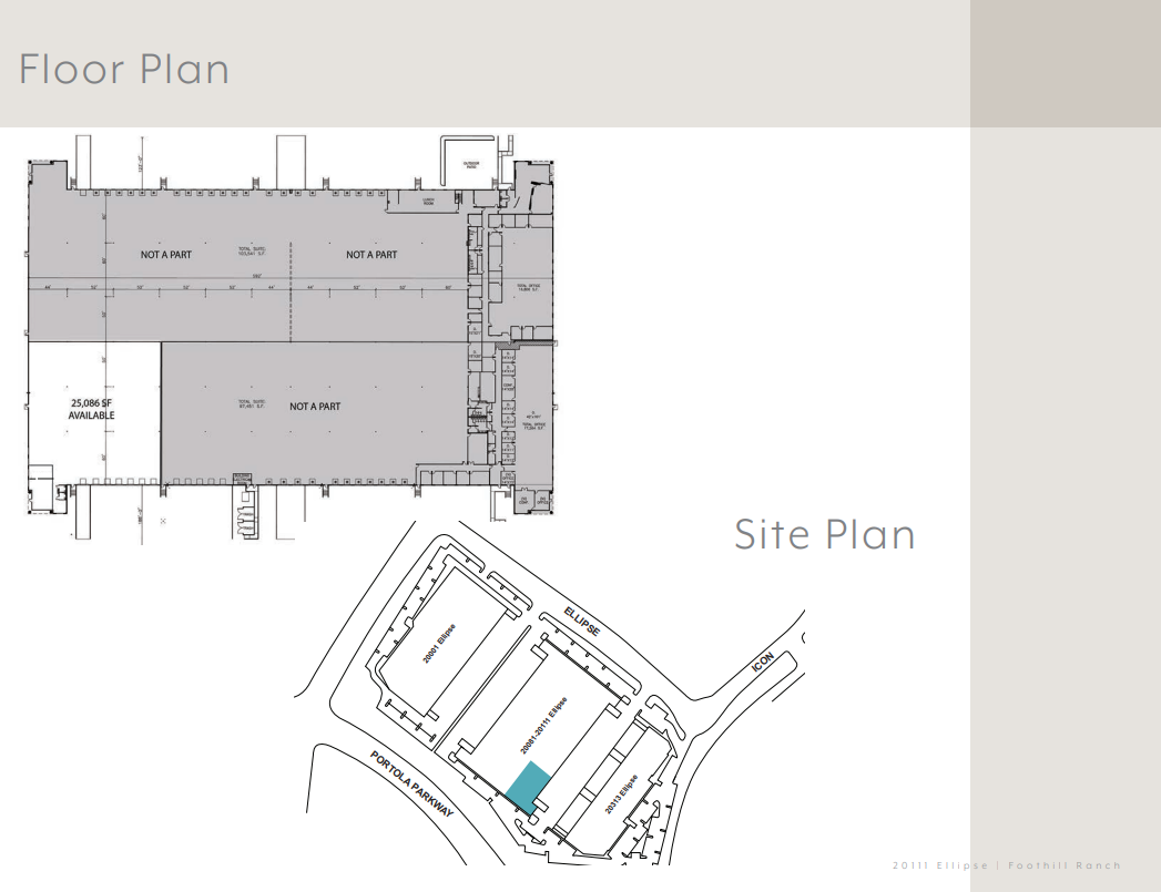 20081-20111 Ellipse, Foothill Ranch, CA à louer Plan d  tage- Image 1 de 1