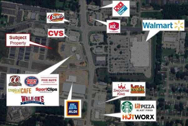 Sullivan Rd - The Lawn at Shoe Creek rd, Baton Rouge, LA for lease - Other - Image 2 of 2