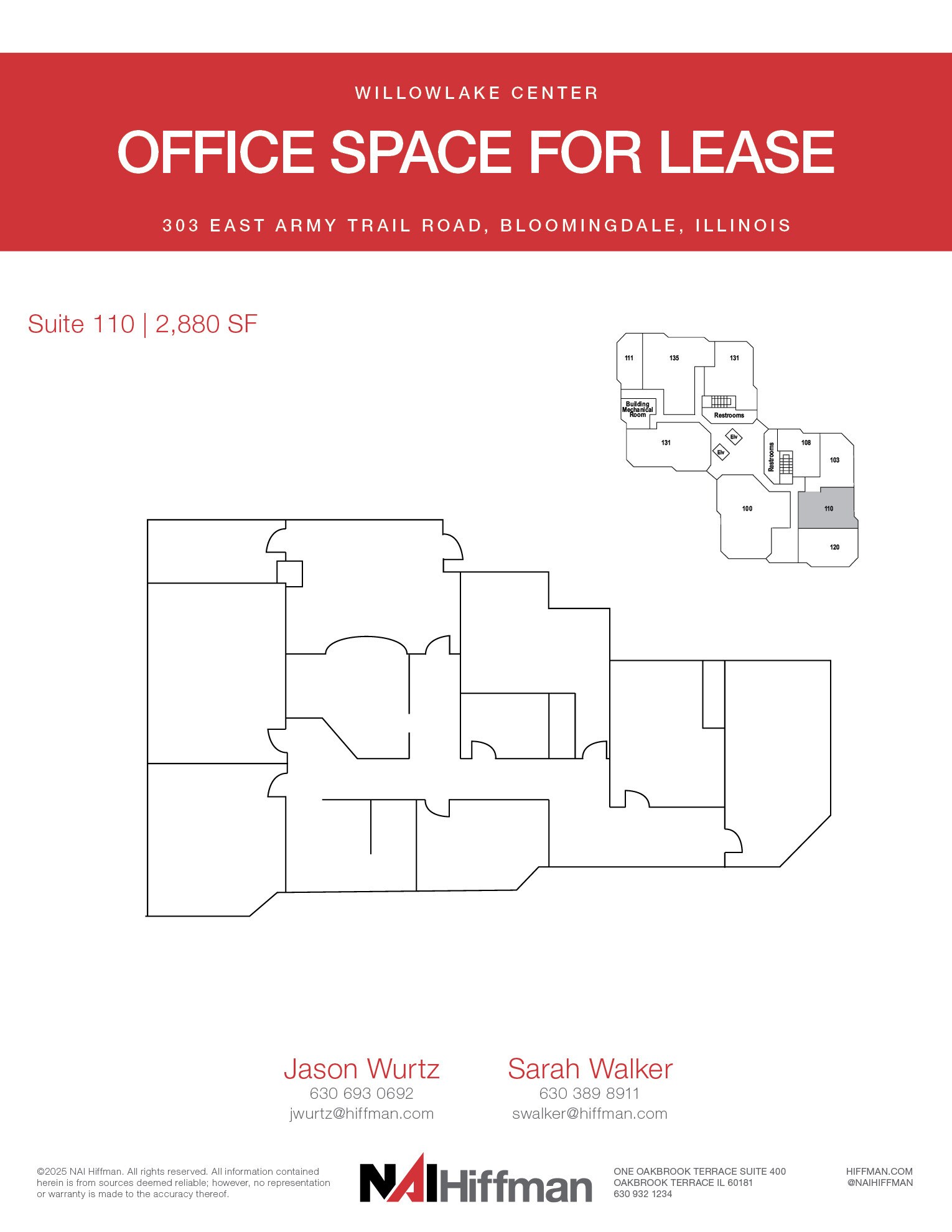303 E Army Trail Rd, Bloomingdale, IL for sale Floor Plan- Image 1 of 1