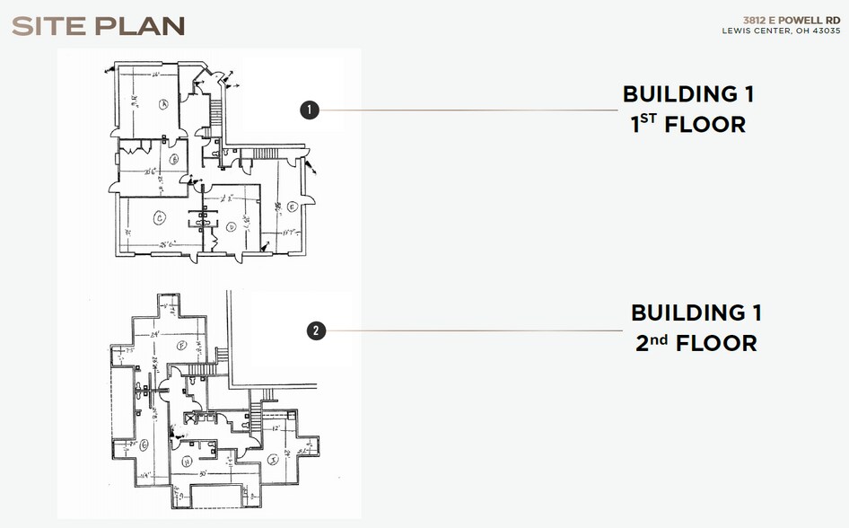 3812 E Powell Rd, Lewis Center, OH à louer - Plan d’étage - Image 2 de 7
