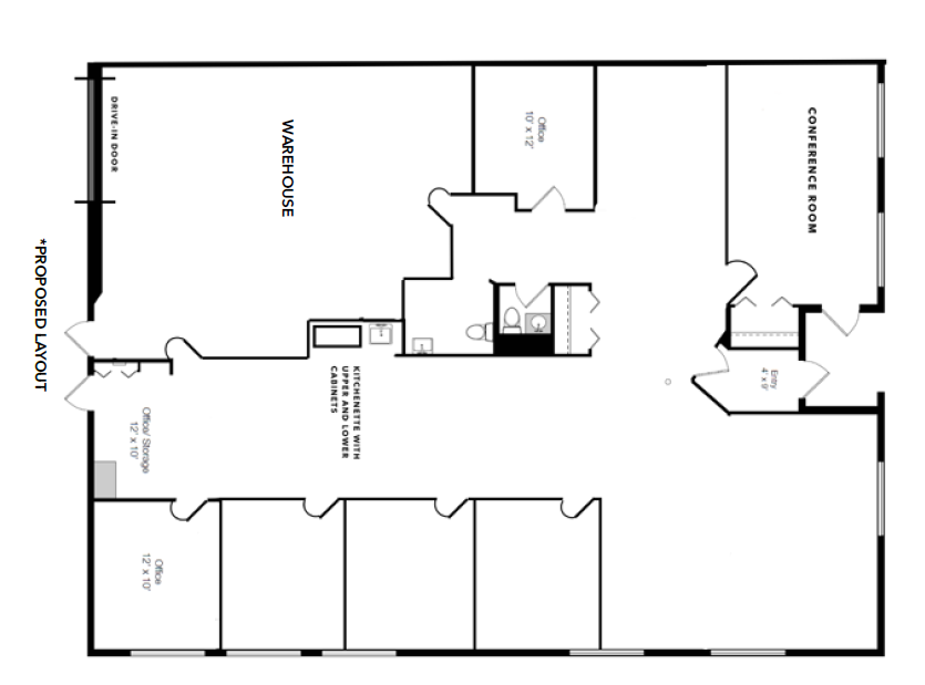 3150-3210 Doolittle Dr, Northbrook, IL for lease Floor Plan- Image 1 of 2