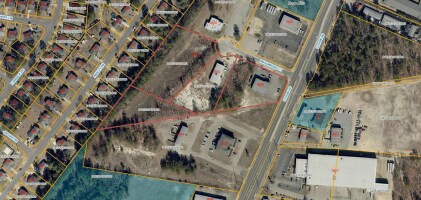 3600 Legion Rd, Hope Mills, NC - AÉRIEN  Vue de la carte