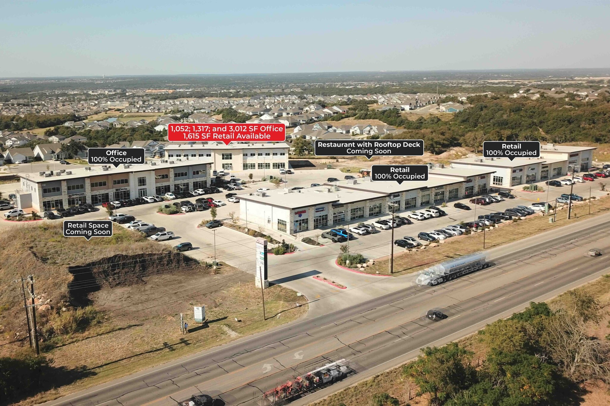 9025 W State Highway 29, Liberty Hill, TX à vendre Aérien- Image 1 de 15