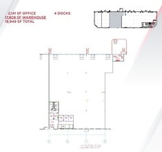 3787 95th Ave NE, Blaine, MN for lease Floor Plan- Image 1 of 1