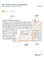 8080 State Highway 121, McKinney, TX à louer Plan d’étage- Image 1 de 1