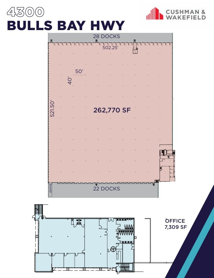 4300 Bulls Bay Hwy, Jacksonville, FL for lease Floor Plan- Image 1 of 2