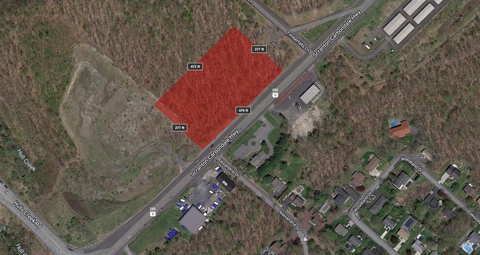 Scranton Carbondale Hwy, Blakely, PA à vendre - Photo du bâtiment - Image 1 de 1