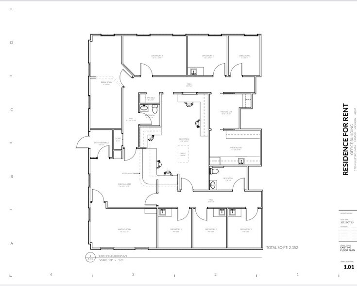 5730 N Lilley Rd, Canton, MI à louer - Plan d’étage - Image 2 de 10