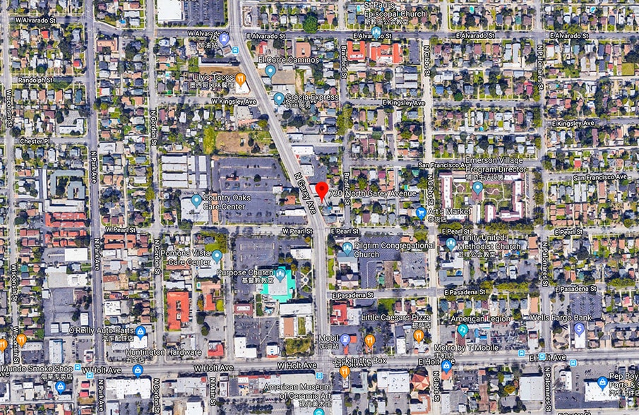 720-724 N Garey Ave, Pomona, CA for lease - Building Photo - Image 3 of 14