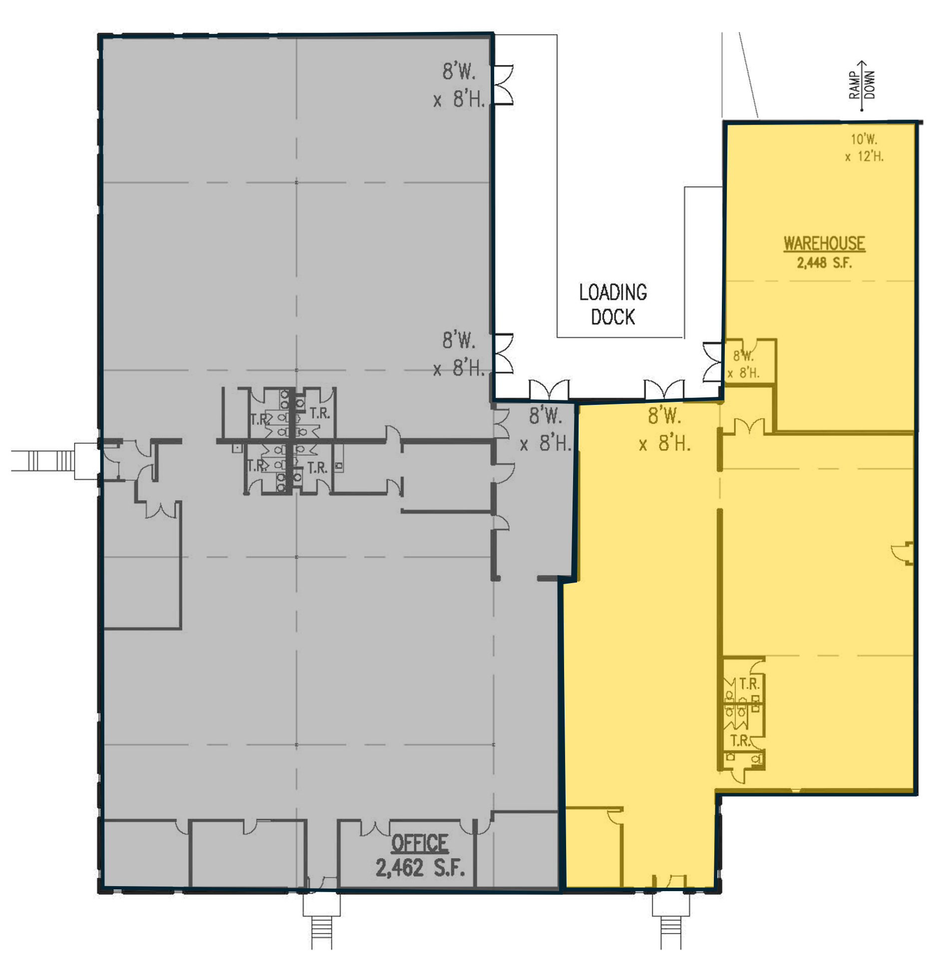 7540-7560 Mcewen Rd, Centerville, OH à louer Plan d’étage- Image 1 de 2