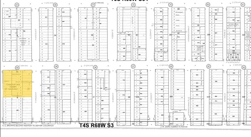 1560 Broadway, Denver, CO à louer - Plan cadastral - Image 2 de 26