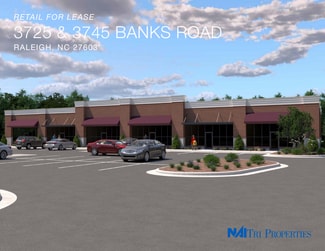 Plus de détails pour 3725 Banks Rd, Raleigh, NC - Commerce de détail à louer